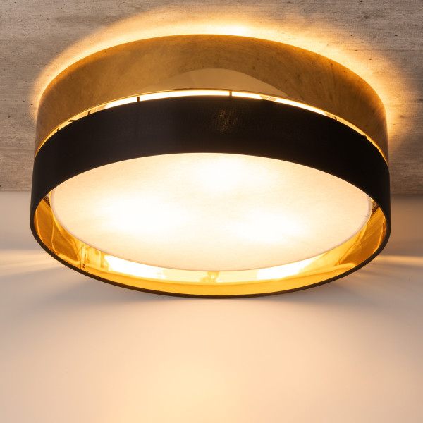 Lampa sufitowa 4 450-hilton black/gold