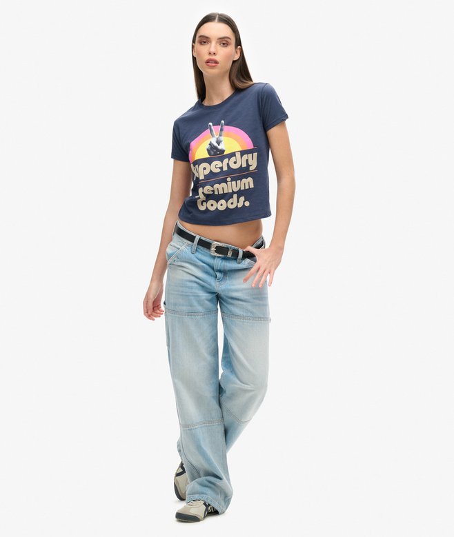70s Retro Logo Graphic T-Shirt