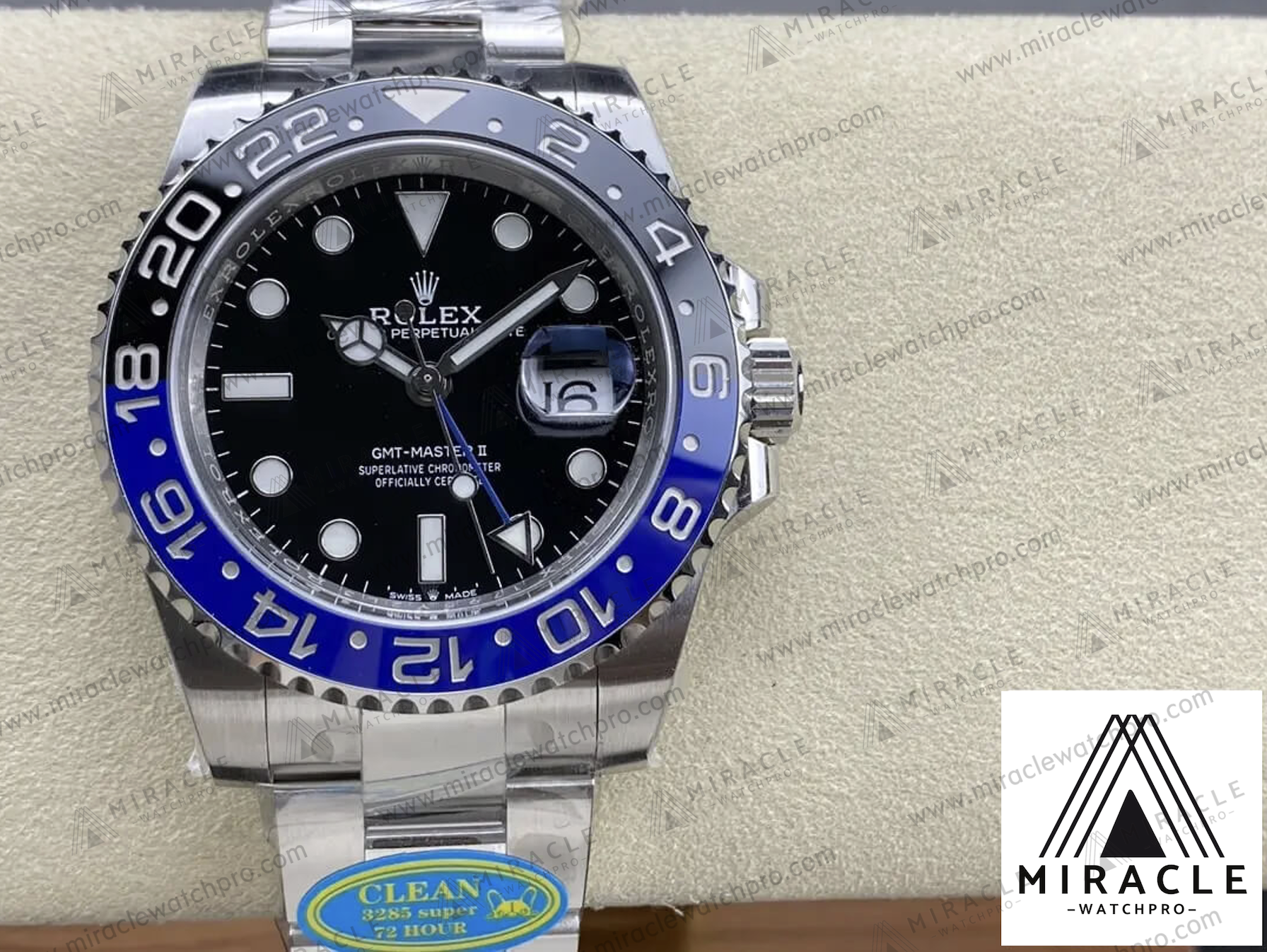 ROLEX-GMT MASTER II-ref.M126710BLNR-0003- Elite Clone-40mm-Replica Watch