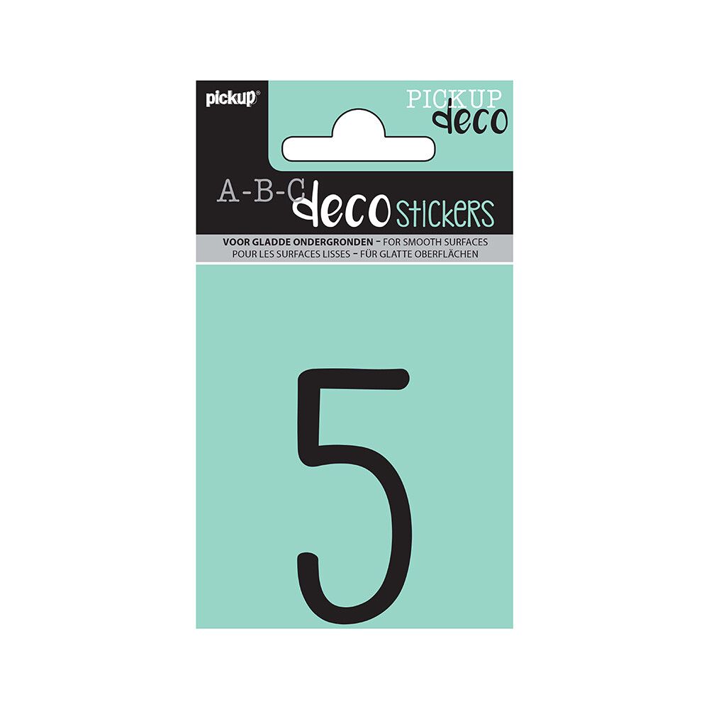 TALL PICKUP 5 ABC DECO MILA 60 MM 5 SVART