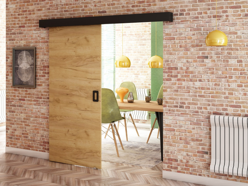 Drzwi przesuwne Beni I 90x204 dąb craft