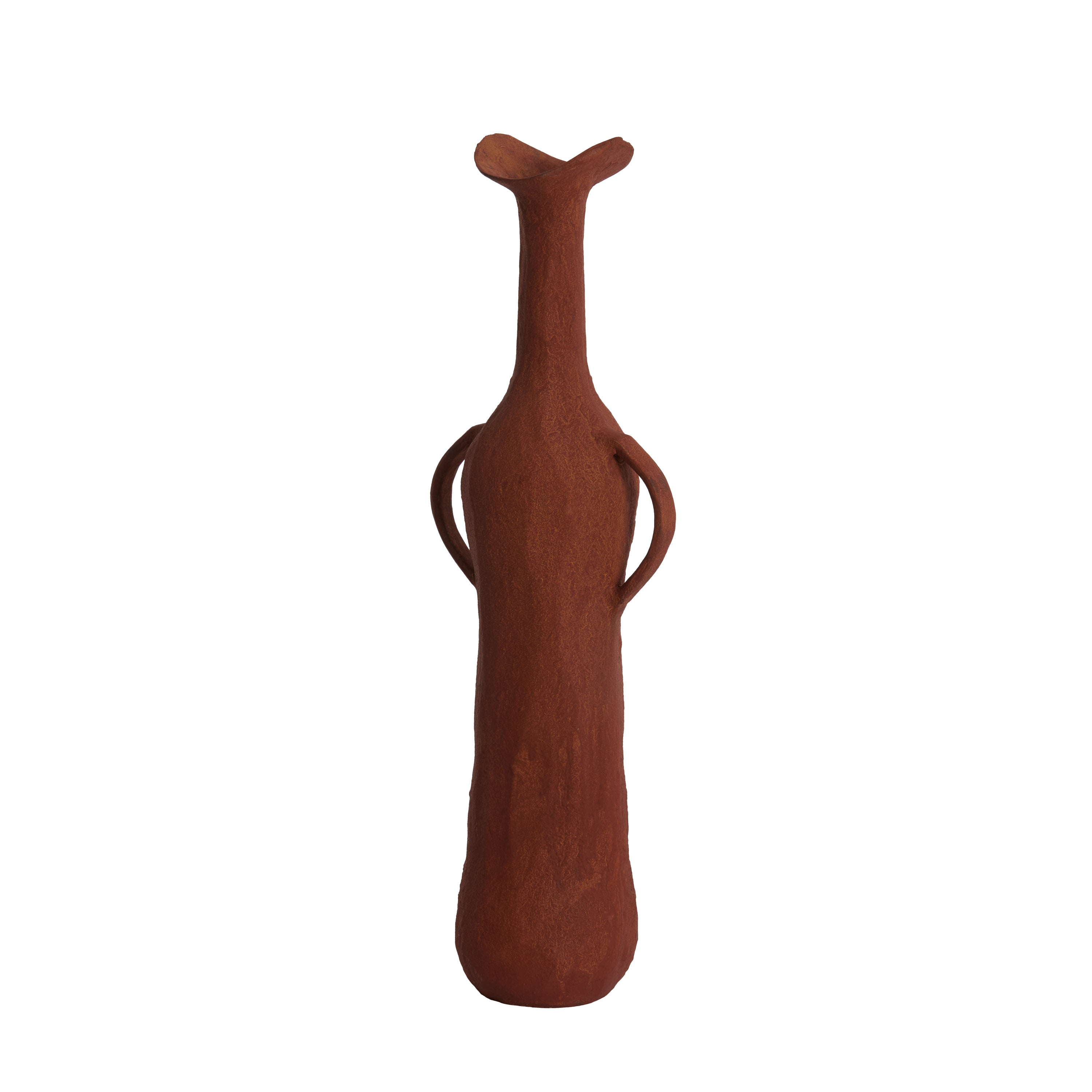 Light & Living Light&living Vaas deco 17x11x50,5 cm ANCONI steenrood