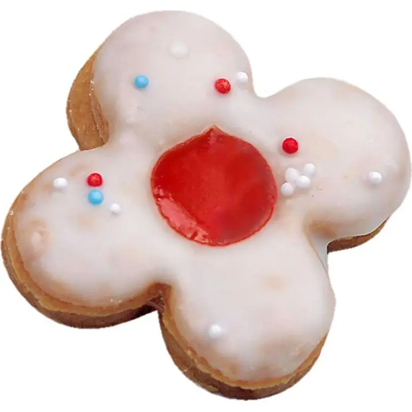 Ausstecher 5er-Set Linzer-Rosette