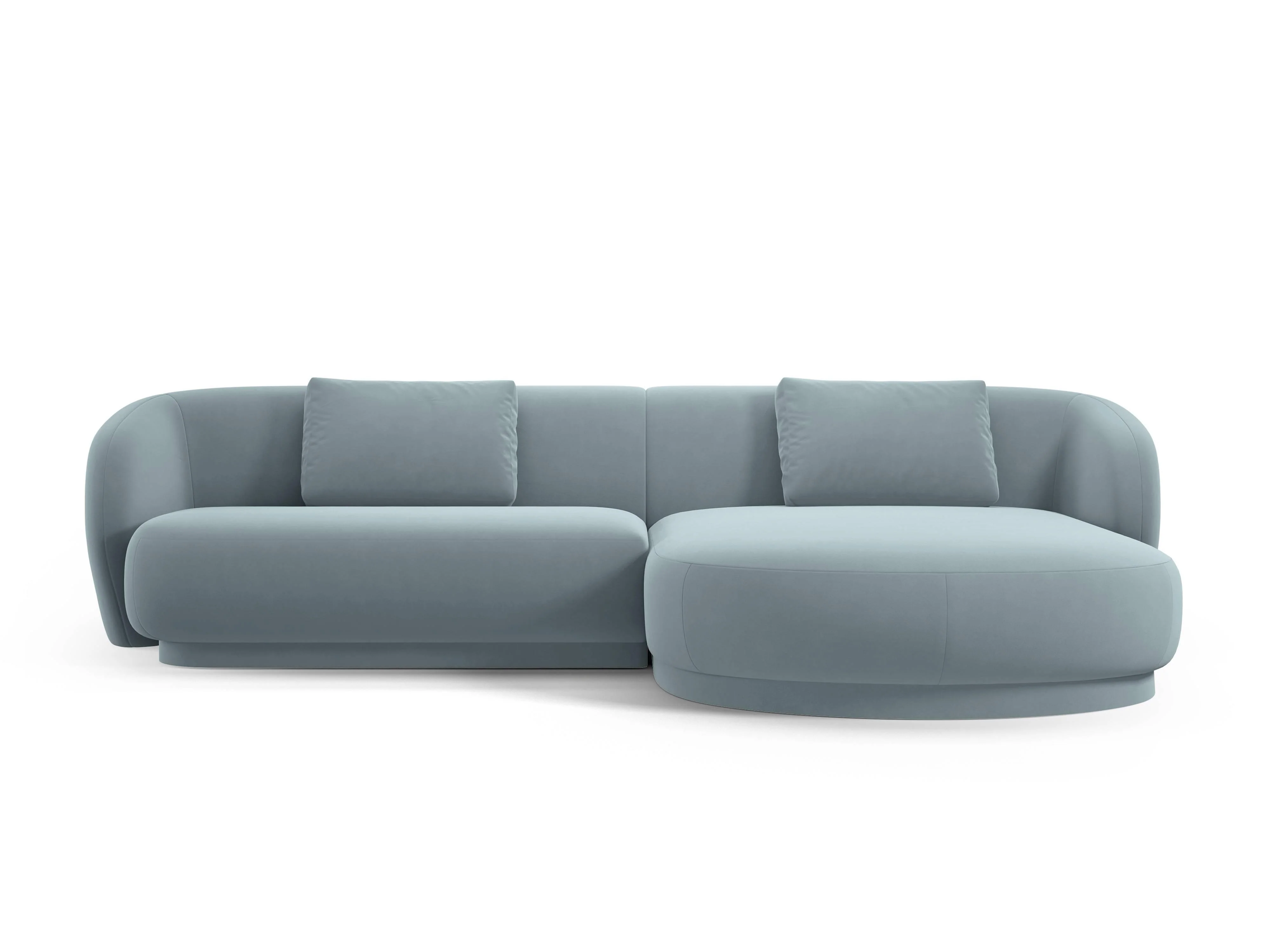 Hoekbank Camden rechts velvet
