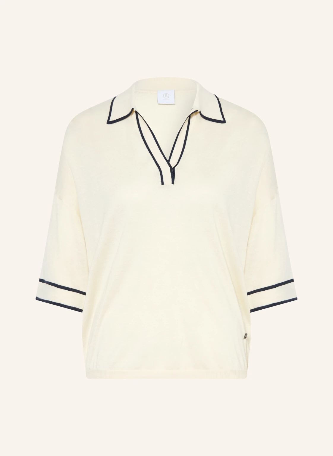 BOGNER Strick-Poloshirt PARIS aus Seide