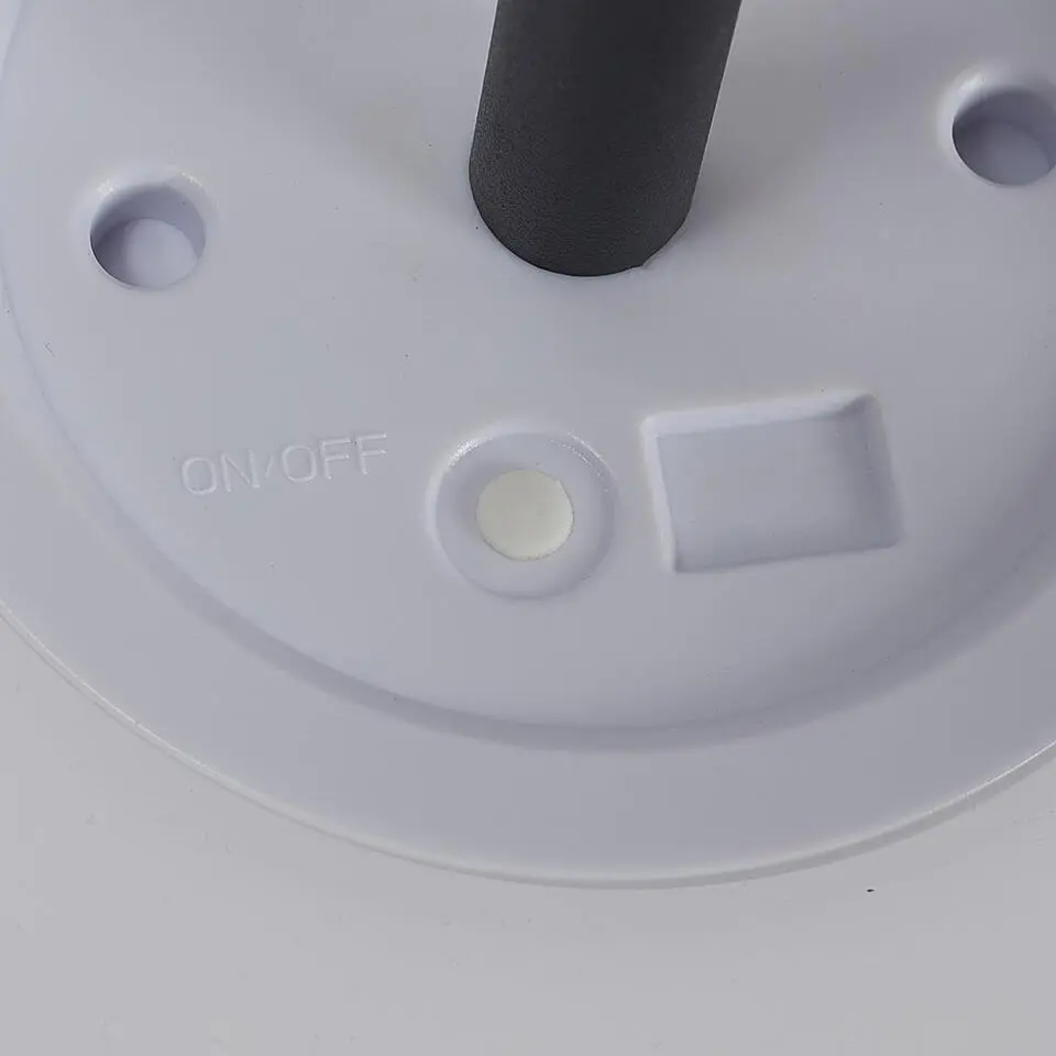 Home deco factory LED tafellamp - Zwart - Kunststof - 40 cm