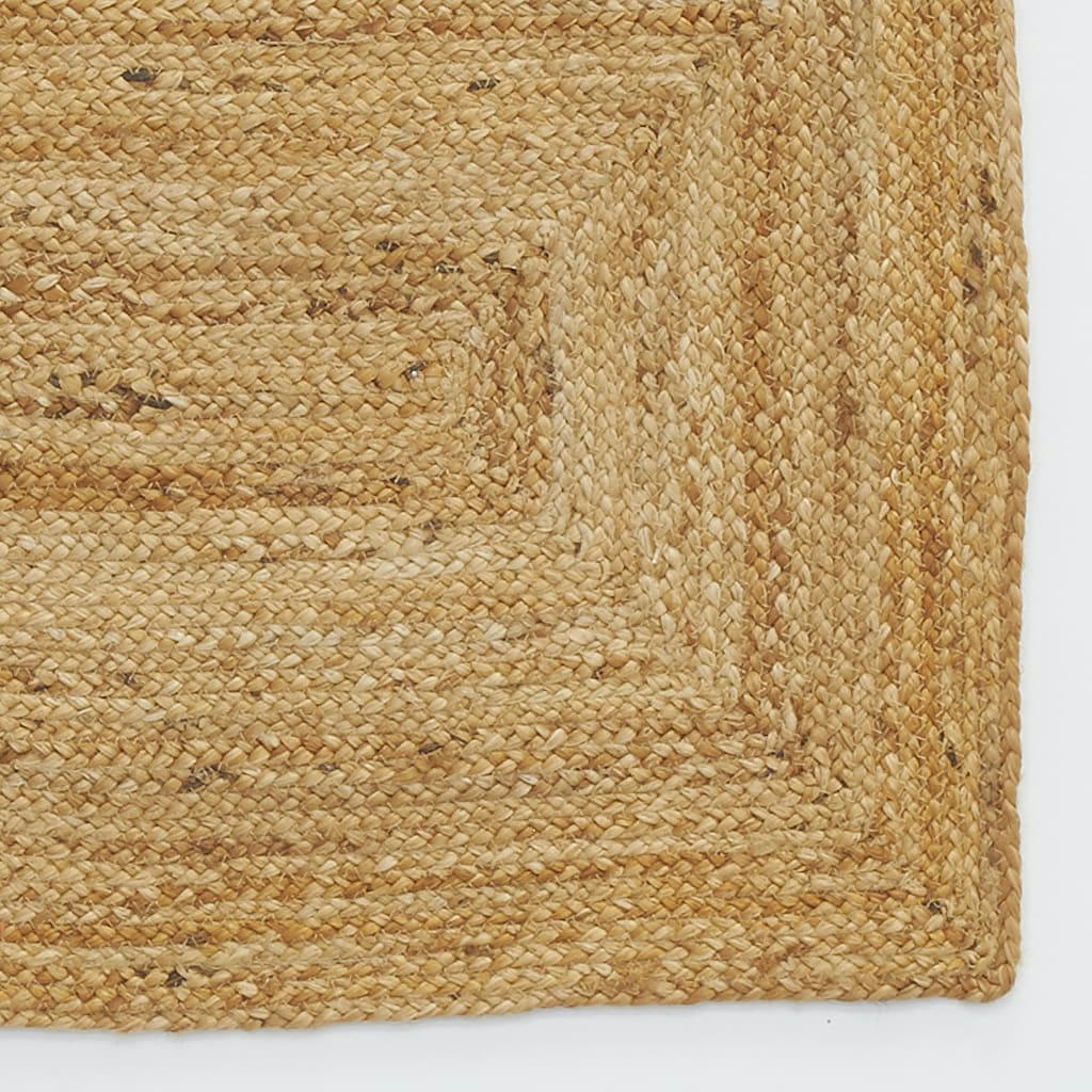 - Tapis en jute naturel tressé 65 x 135 cm