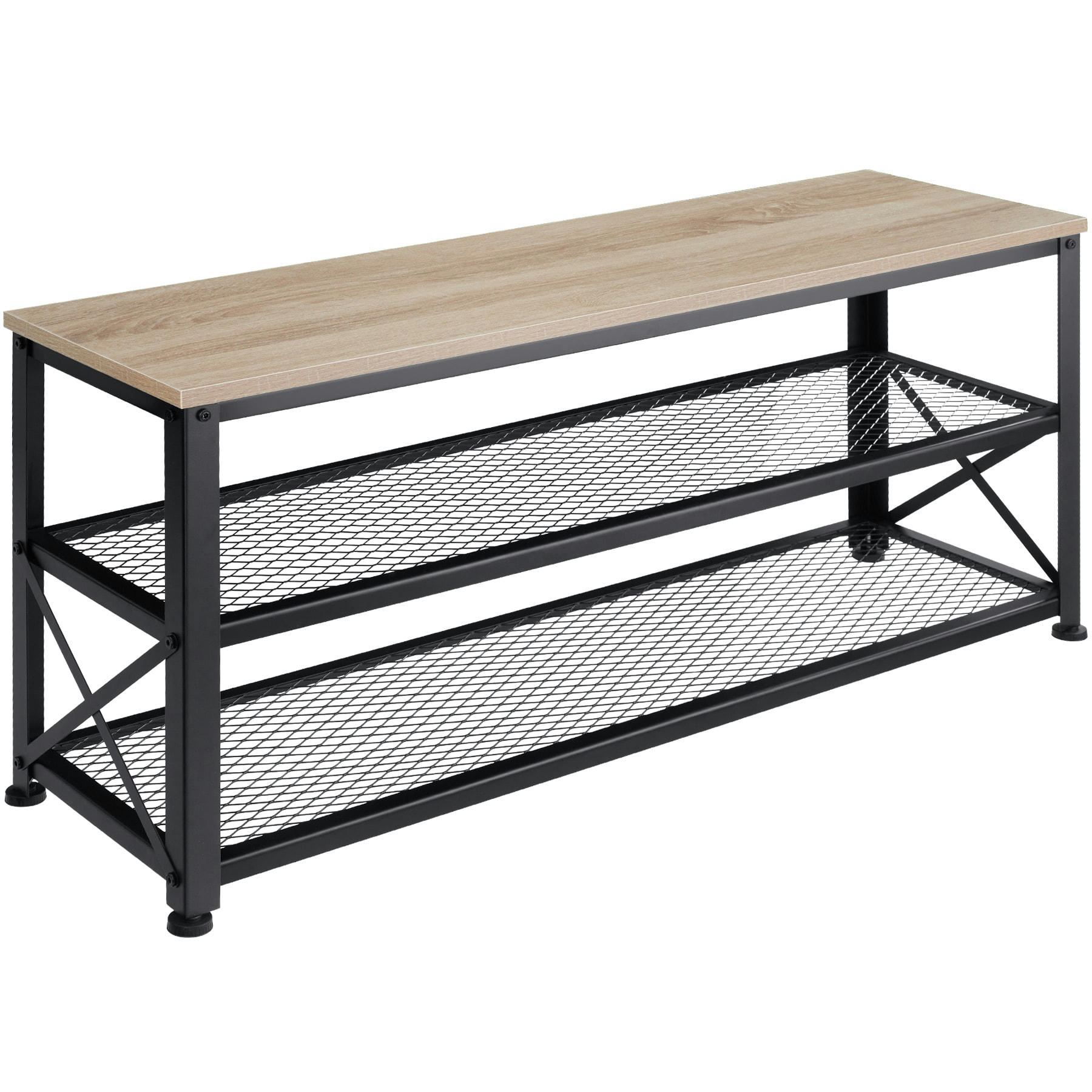 - Étagère à chaussures Style industriel Bois clair industriel, Chêne