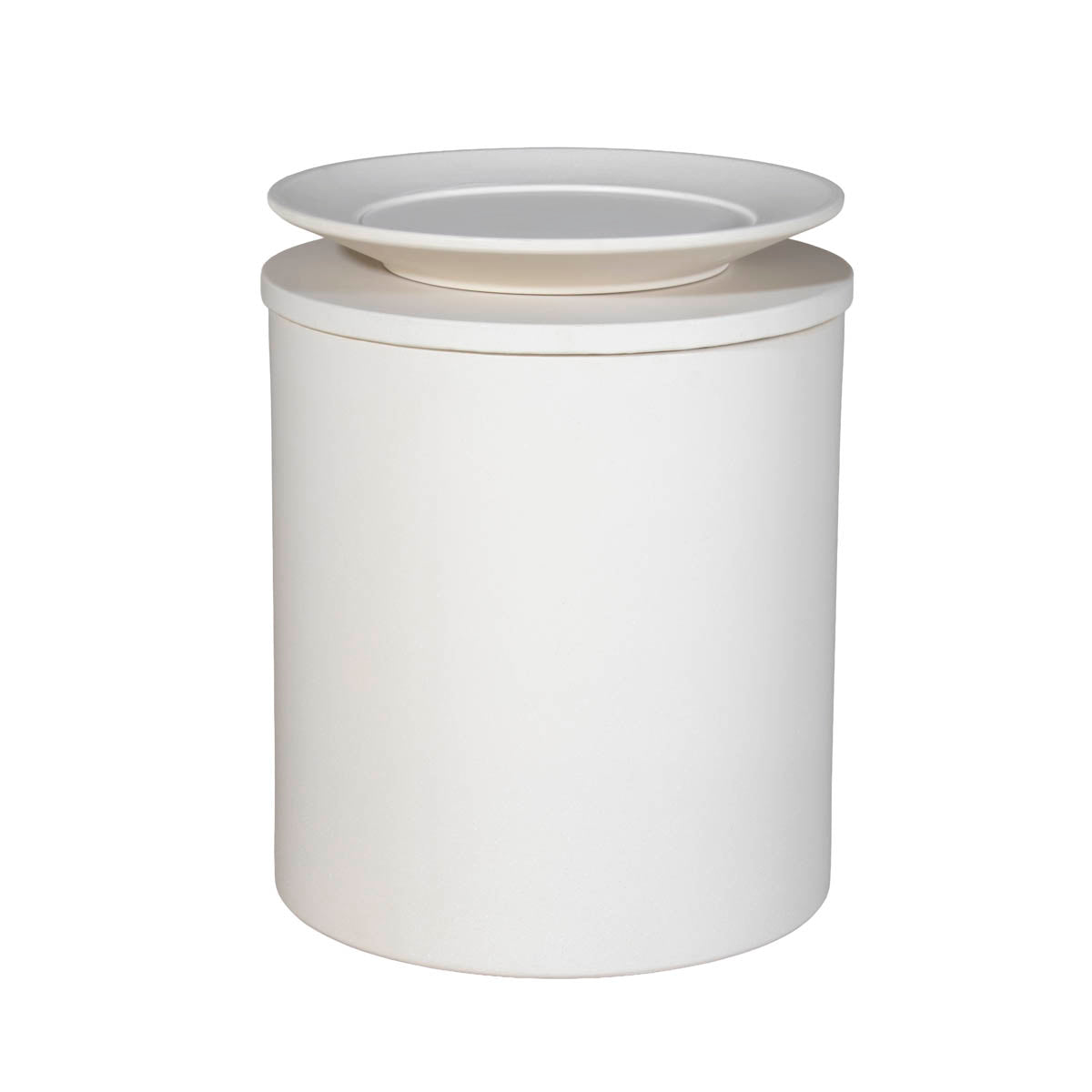DÉJA Living Bijzettafel Byske - Rond Beige Eco Composiet - 40cm