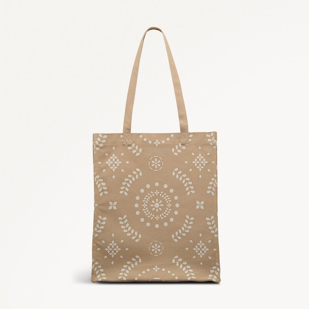 Broderie Floral - Medium Open Top Tote