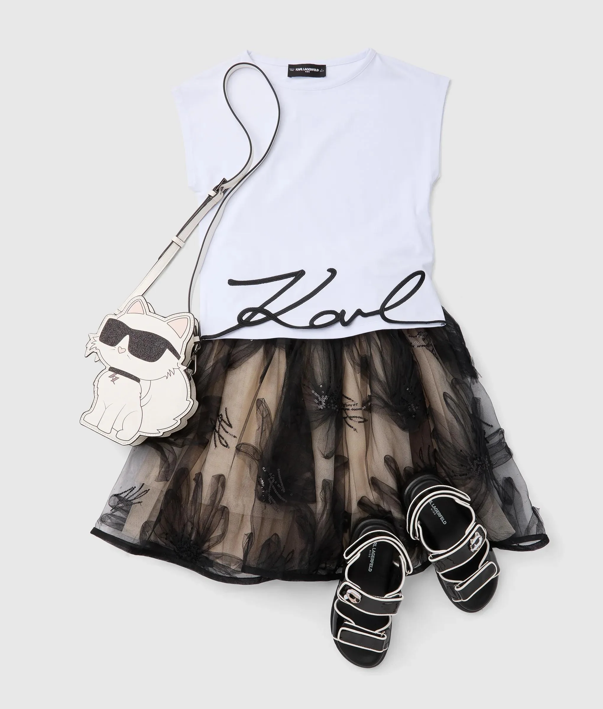 T-shirt Signature pour fille