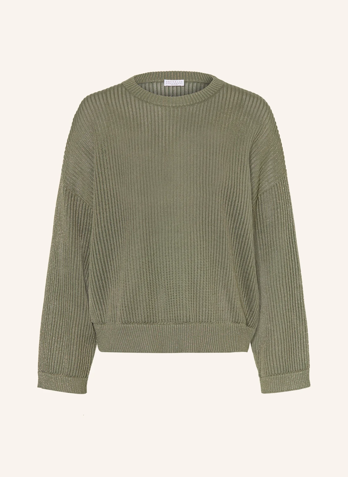 BRUNELLO CUCINELLI Pullover mit Glitzergarn