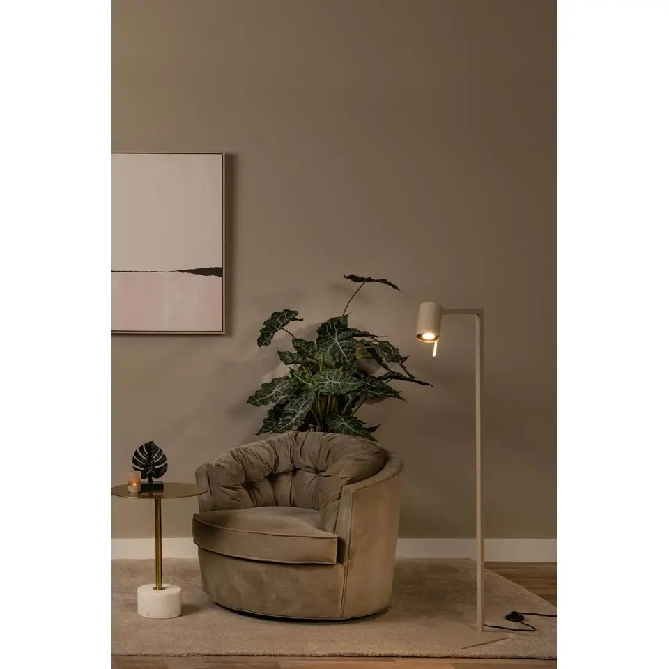 Lucide LESLEY Leeslamp - Taupe