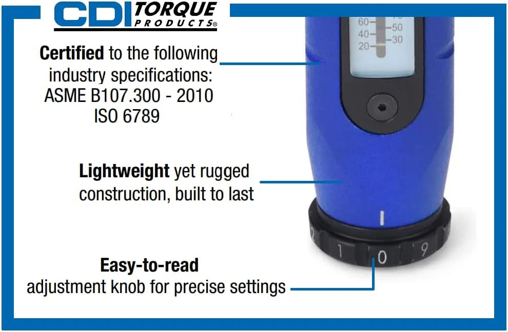 Torque 401SM Micro Adjustable Torque Screwdriver, Torque Range 5 to 40-Inch Pounds, 1/4-Inch(20 - 100 in. ozs./Screwdriver)