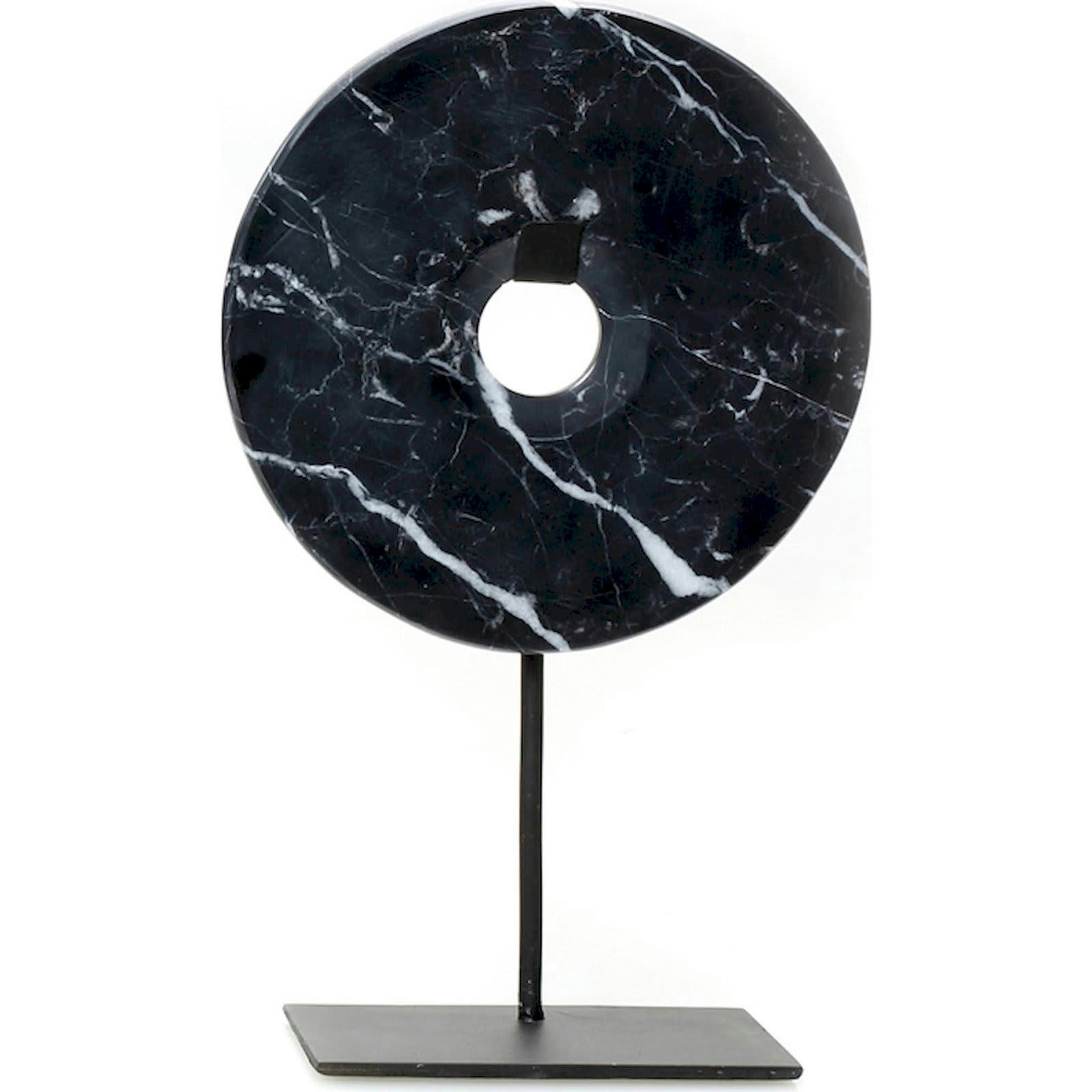 BALI BAZAR - Statue Marbre Noir