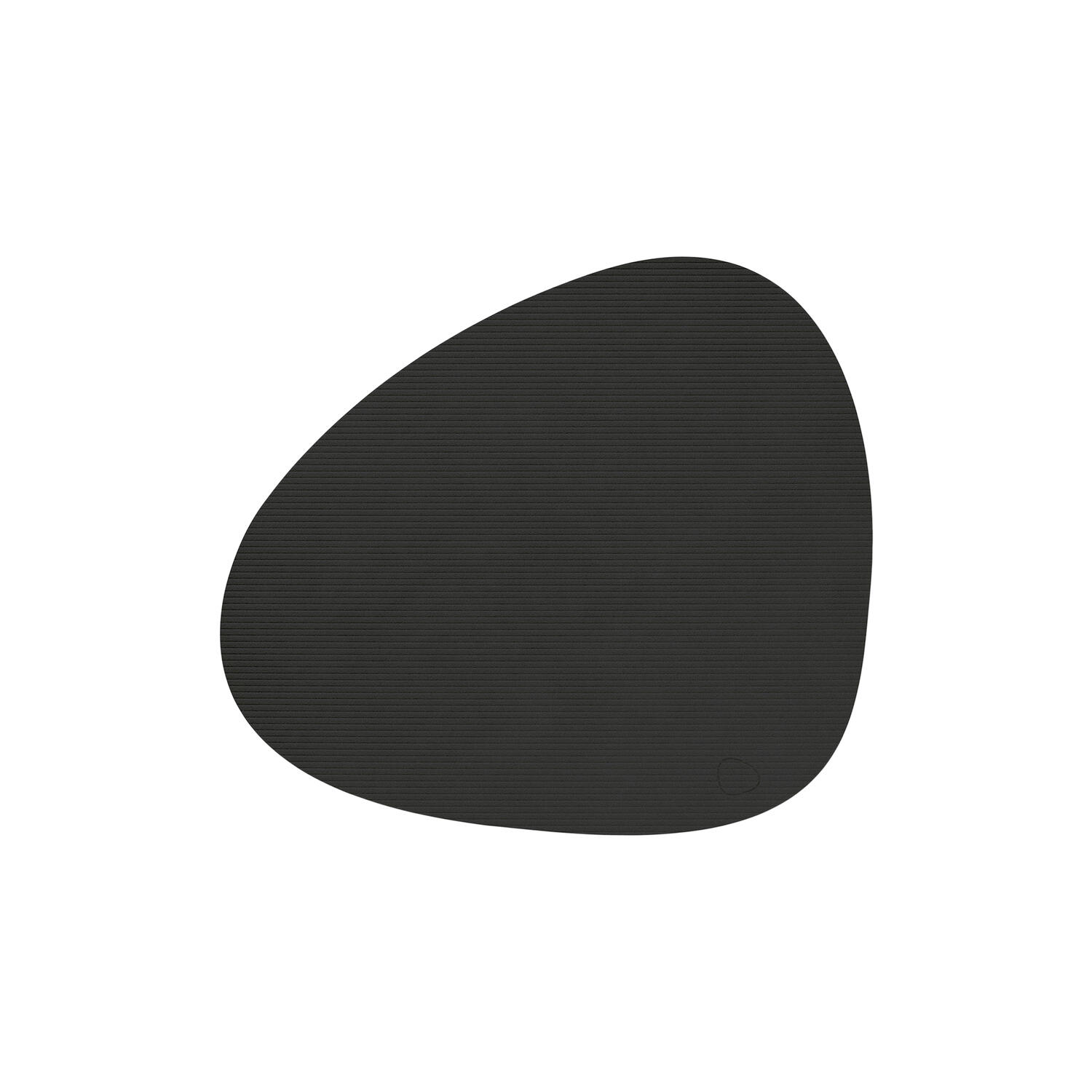 Corduroy d&aelig;kkeserviet Curve L, black ink