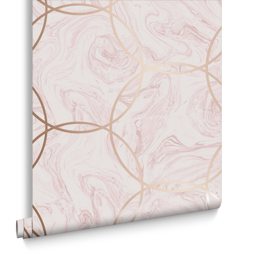Graham & Brown Vliesbehang - Aqueous Geo Quartz - 10mx52cm