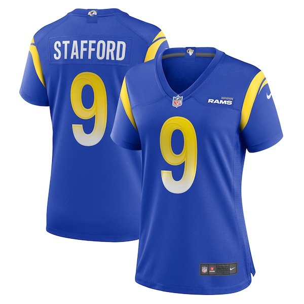Matthew Stafford Los Angeles Rams Nike Women's Game Jersey - Royal/White