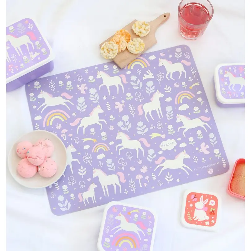 Tischset Unicorn