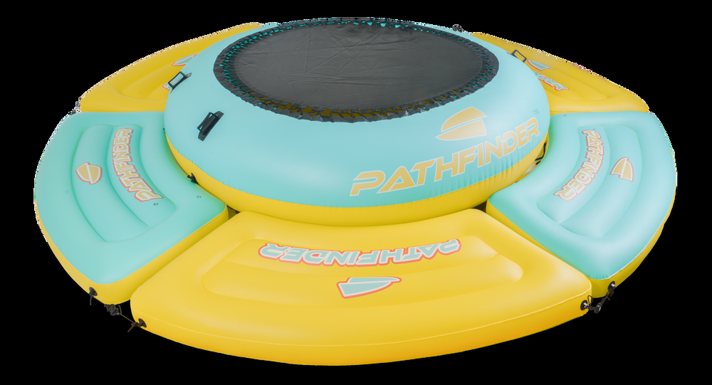Pathfinder Inflatable Water Trampoline, 9.2-ft