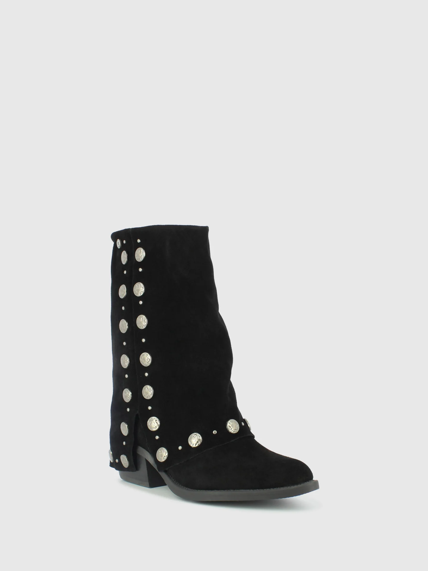 Botas com Fecho em Preto
