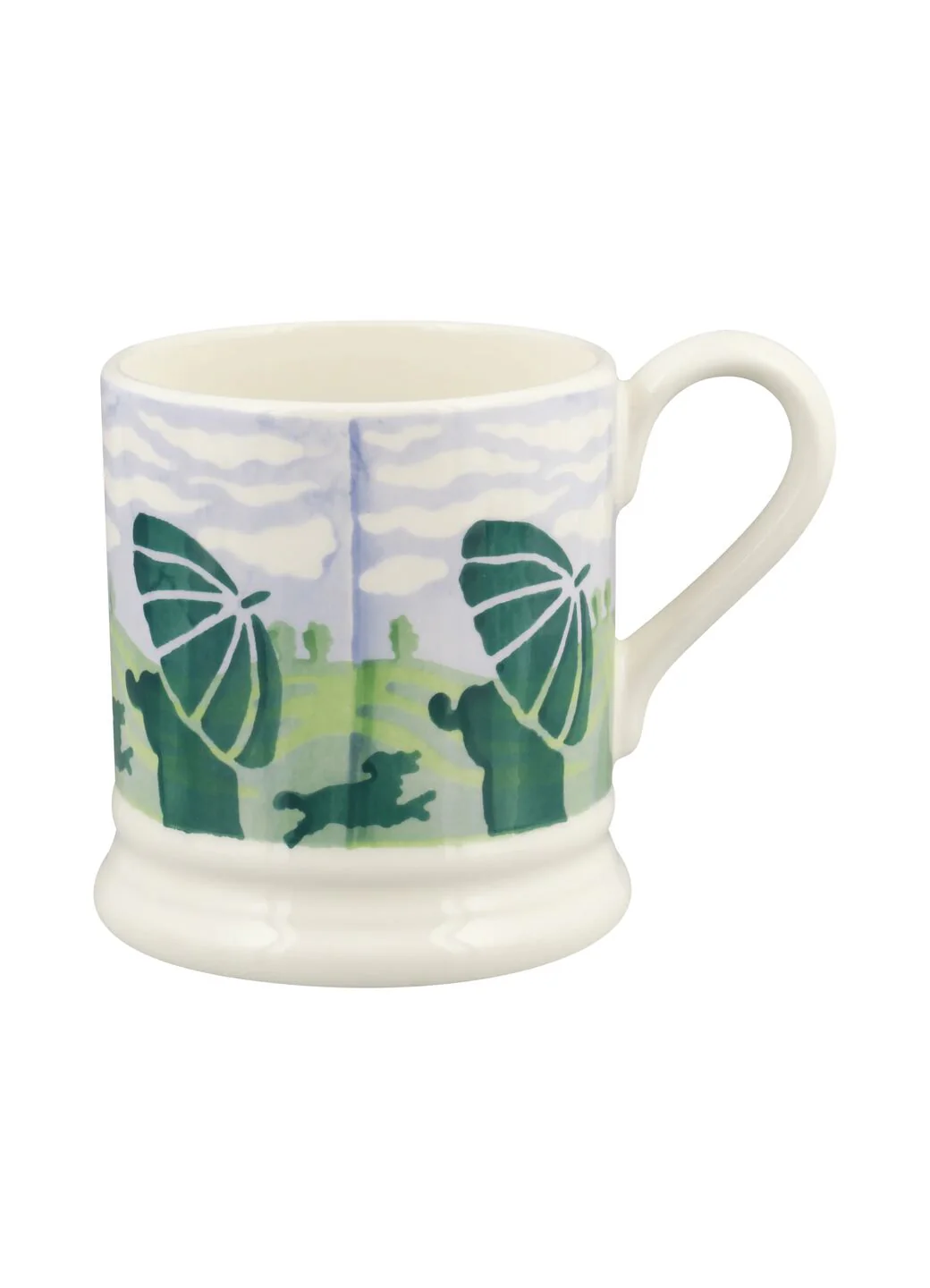 Rainy Dog Walks 1/2 Pint Mug