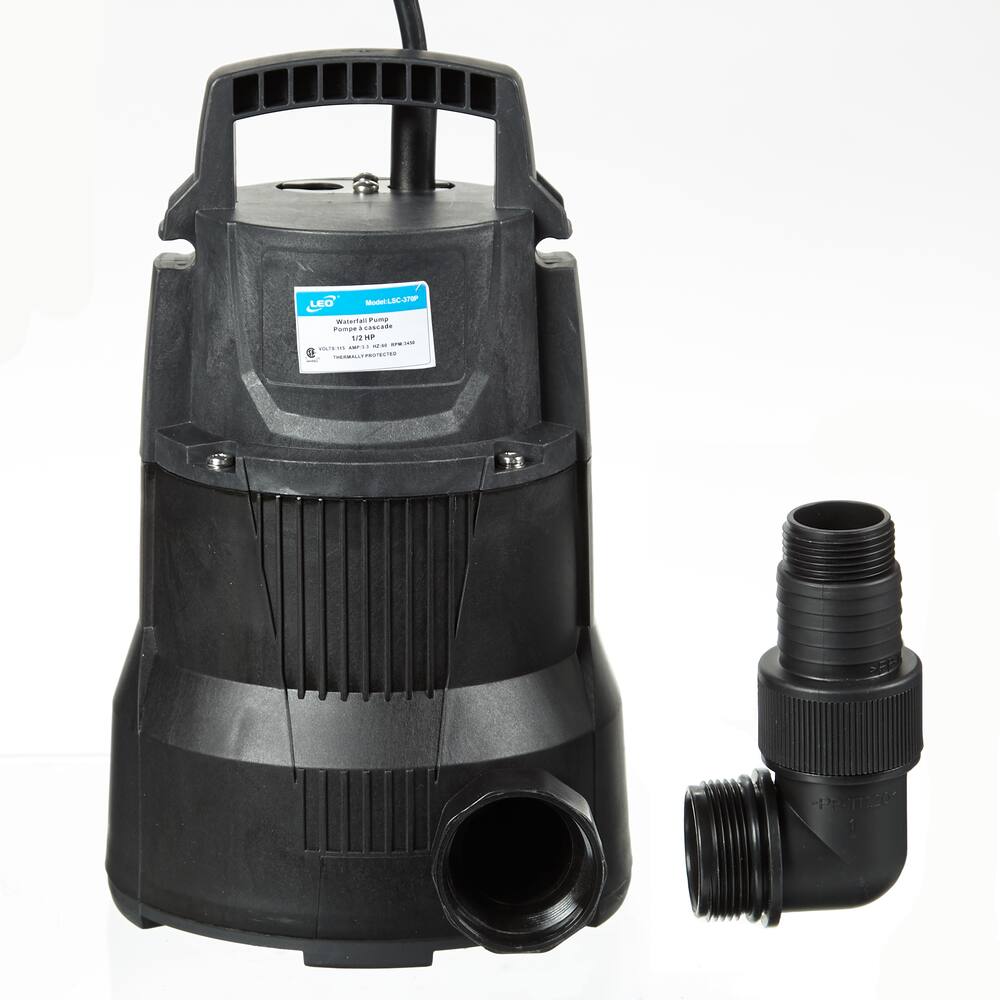 Mastercraft 1/2-HP Thermoplastic Electric Waterfall Pump