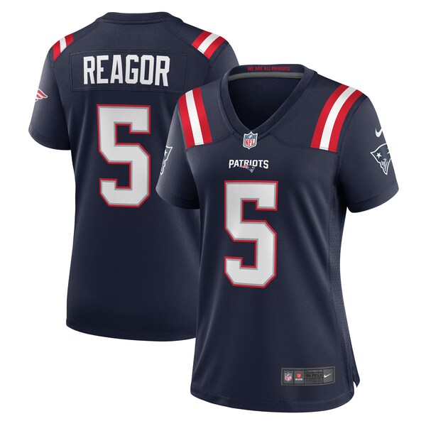 Jalen Reagor New England Patriots Nike Women's Team Game Jersey -  Navy