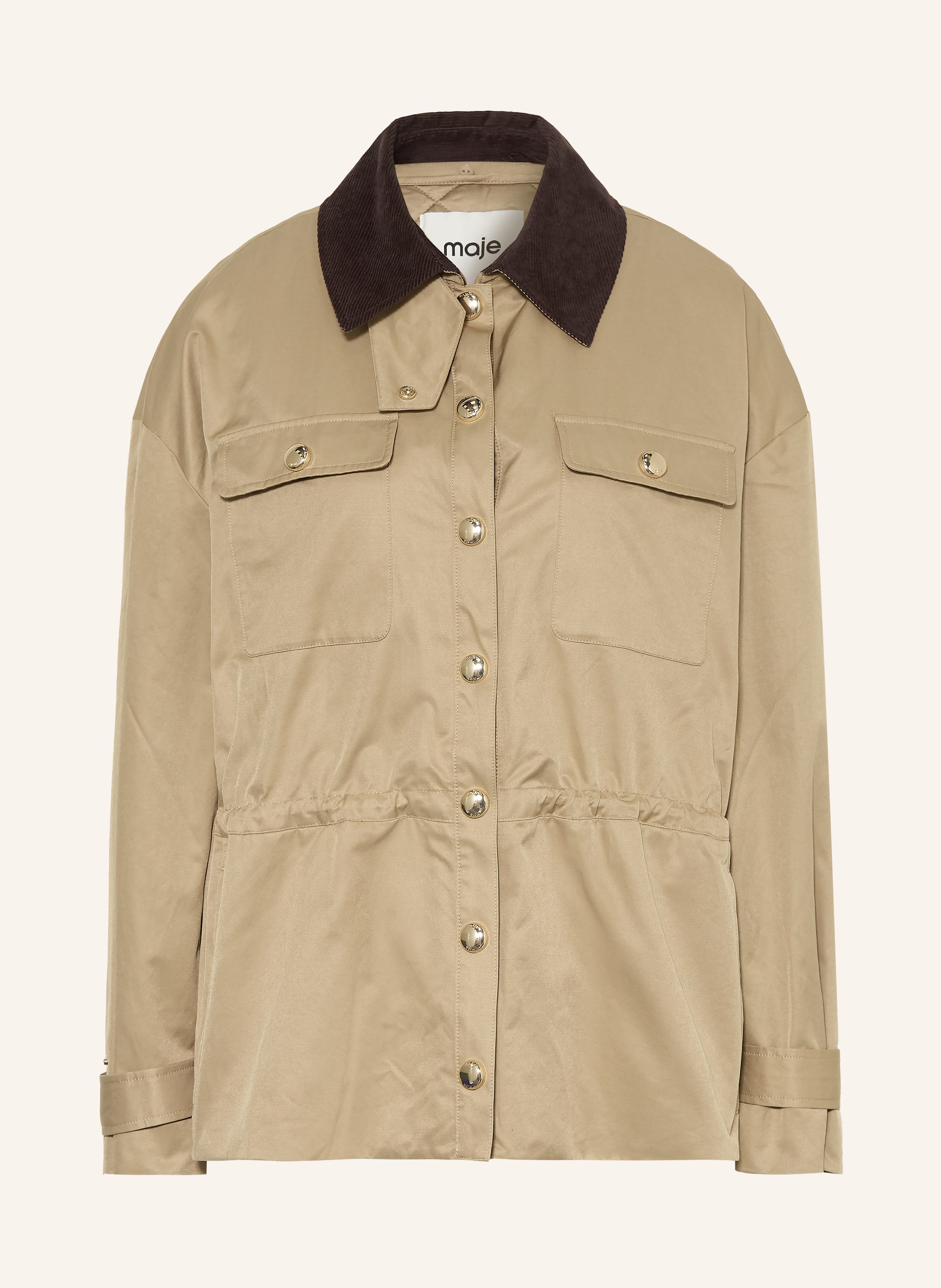 maje Jacke mit herausnehmbarer Blende