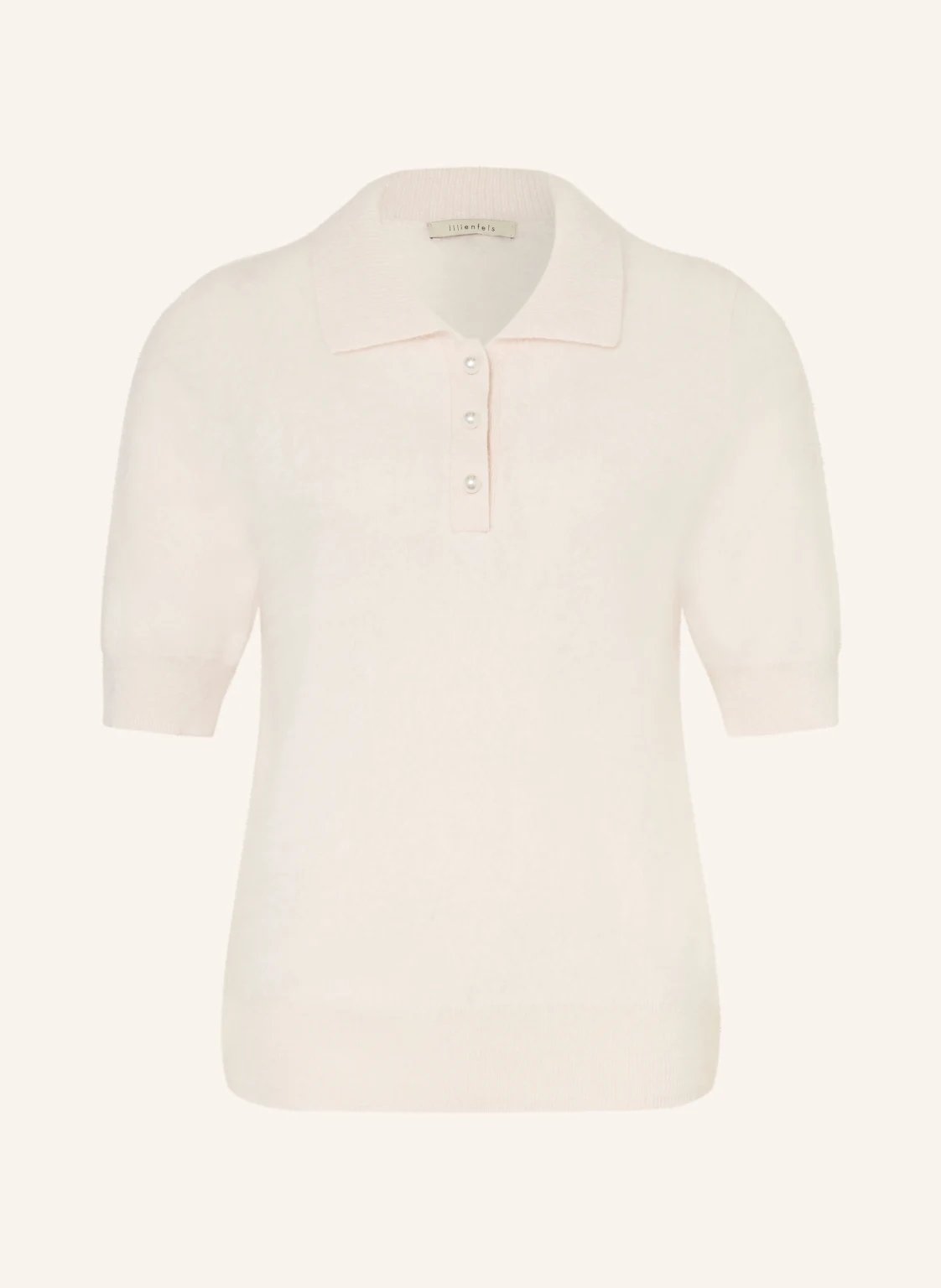 lilienfels Strick-Poloshirt aus Cashmere