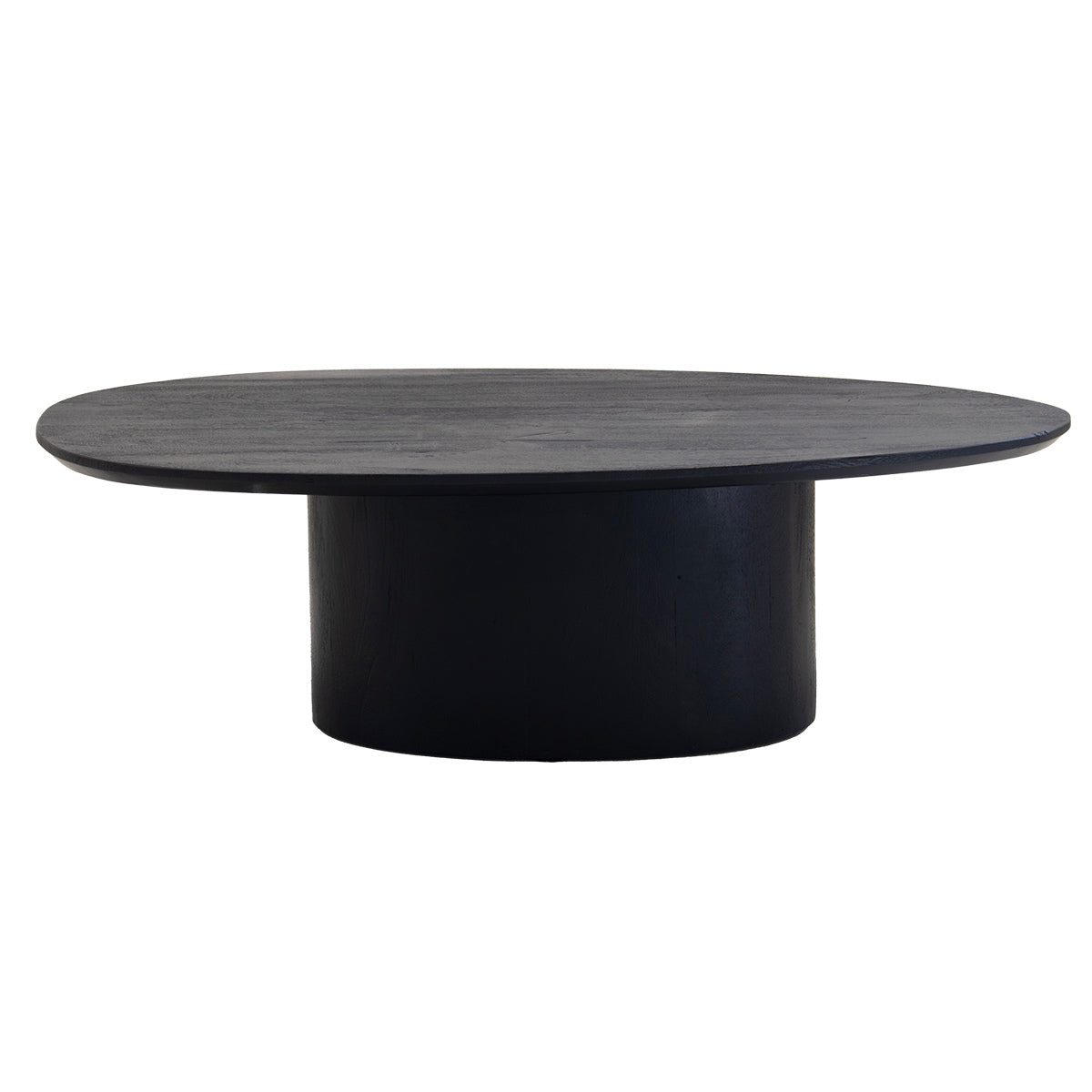 Giga Meubel Salontafel Nara - Zwart Hout - 80x55x38cm