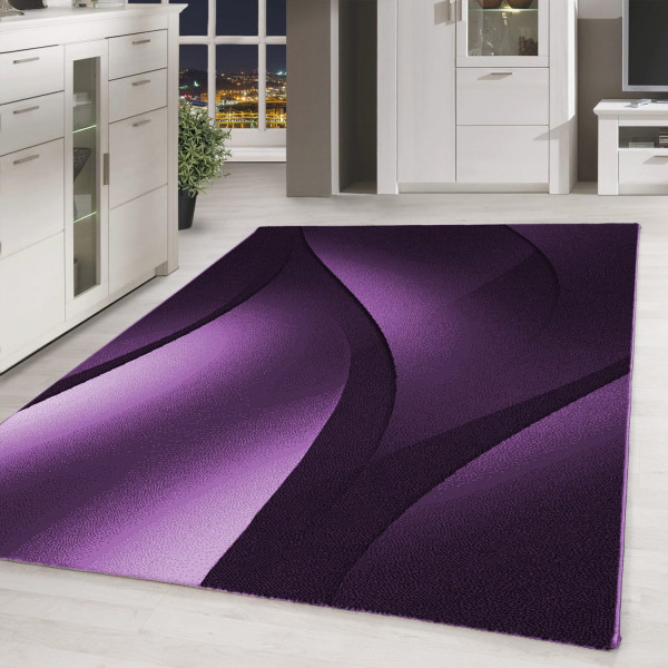 Dywan nowoczesny Plus fioletowy 80 cm x 150 cm