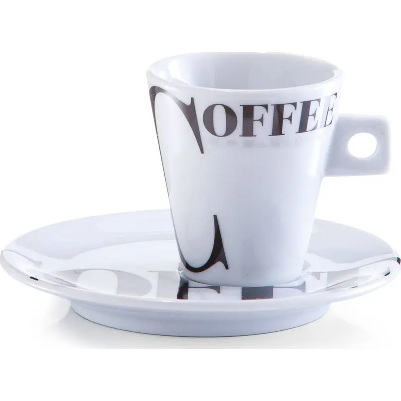 Espressotasse mit Untertasse 4er-Set Coffee Style