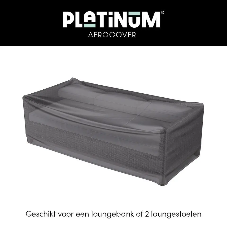 Platinum Aerocover loungebank hoes 250x100x70 cm