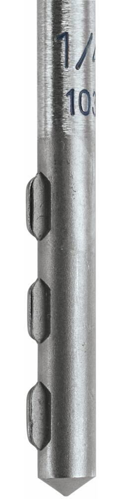 Bosch Blue Granite Turbo Hammer Drill Bit Set for Tile, Granite, Ceramic, 5-pc