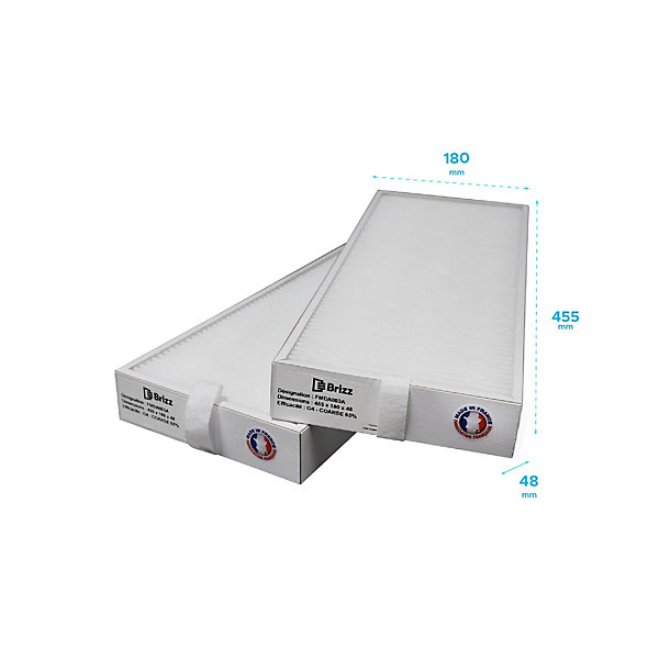 Filtres compatibles CENTRALE 200  MY DATEC Contenu : - 2 G4,