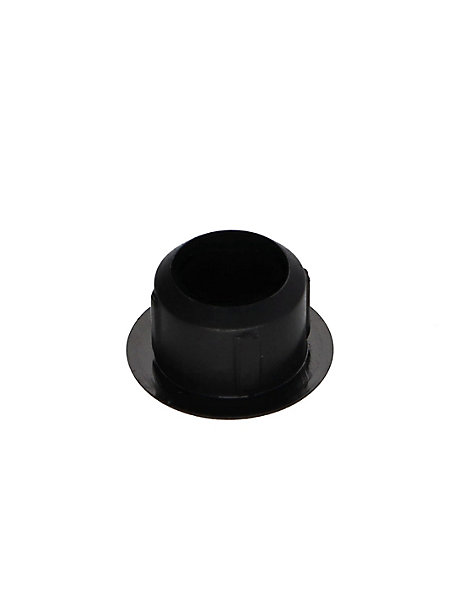 Bouchon Diamètre du corps 10 Diamètre de tête: 13 Longueur sous tête 6.7 Nylon RAL9005 noir foncé - 1000 pièces