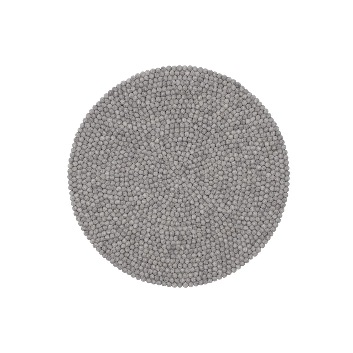 myfelt - Carl Filzkugelteppich rund