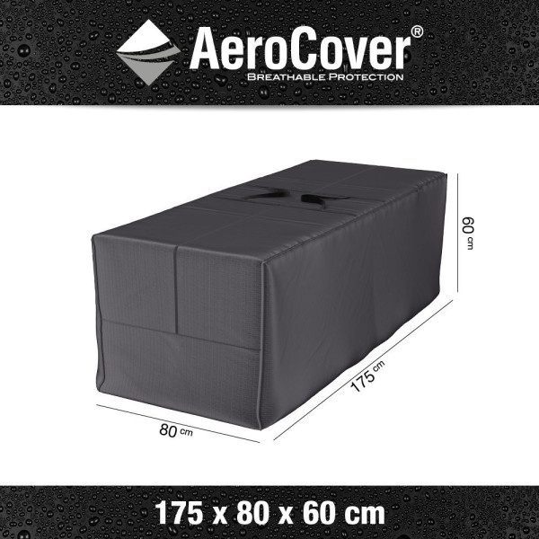 Pokrowiec na poduszki ogrodowe 7902 80x175x60 AeroCover szary
