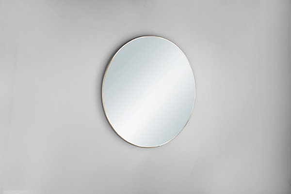 Mila - Miroir - Doré - Diamètre 50cm