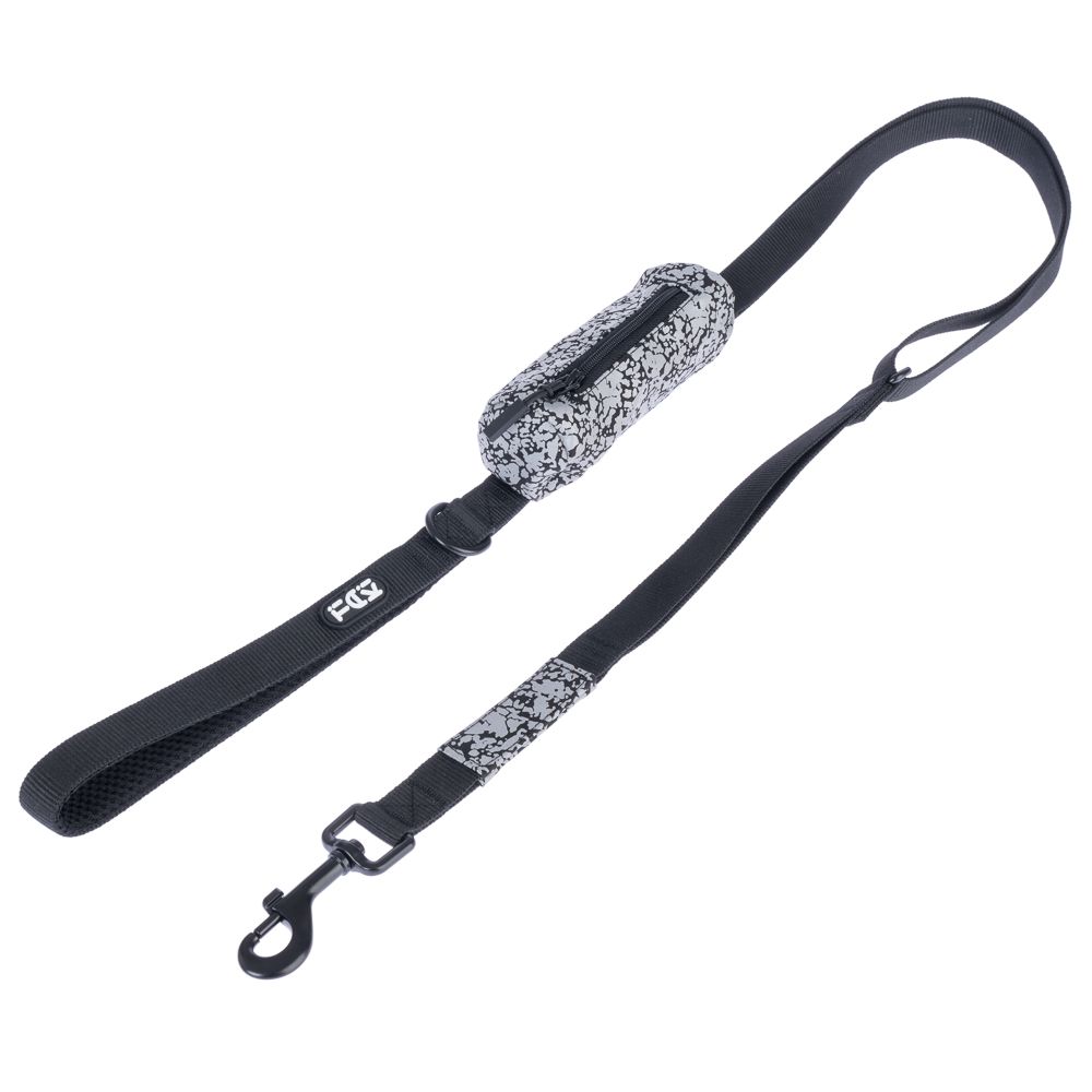 TIAKI Reflective Dog Lead with Poop Bag Holder