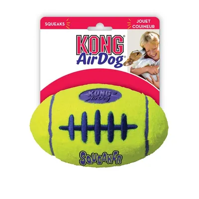 KONG Tennis Football with Squeaker Dog Toy