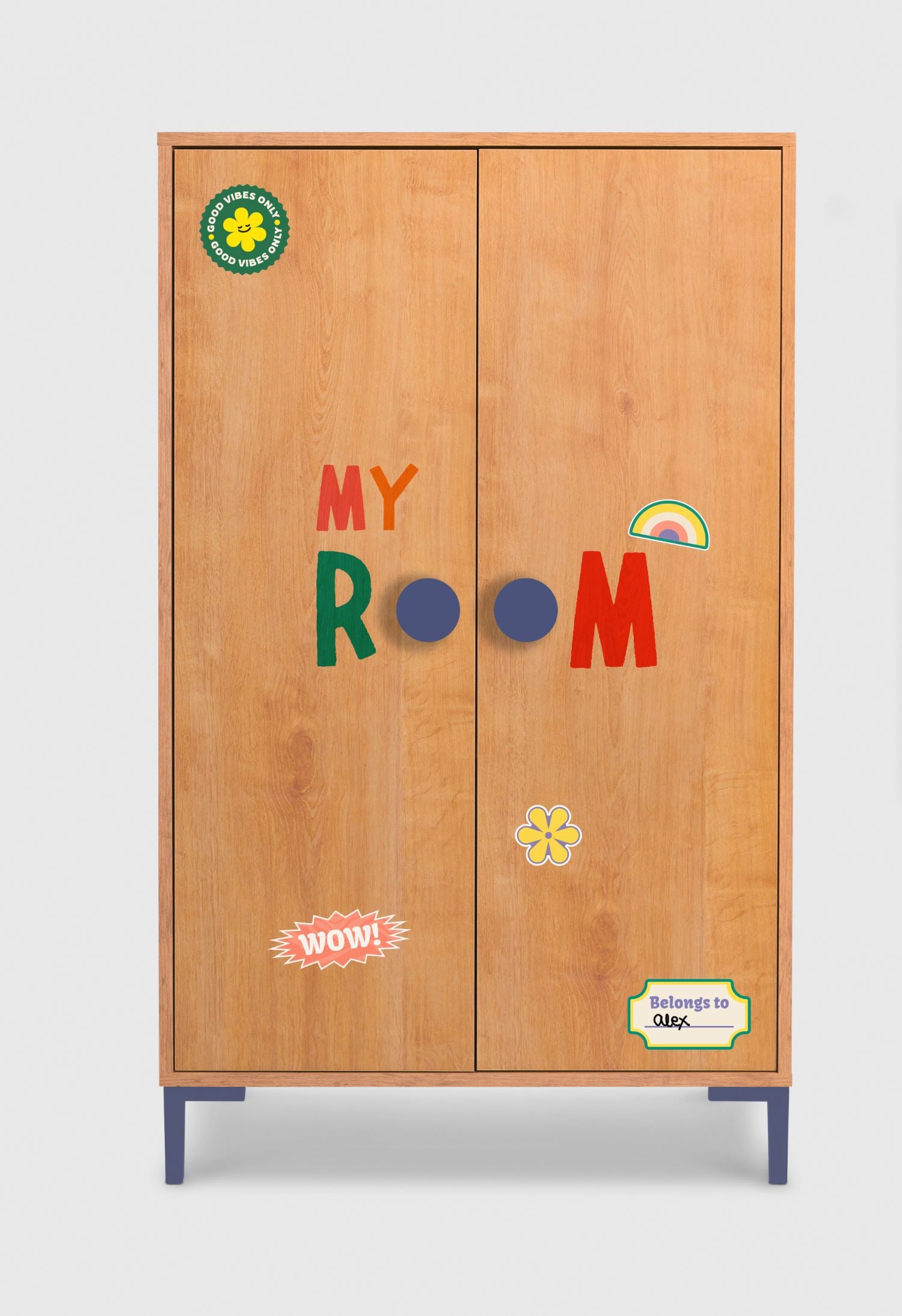 Really Nice Things Dressoir Alva Kids Eiken - Mijn Kamer