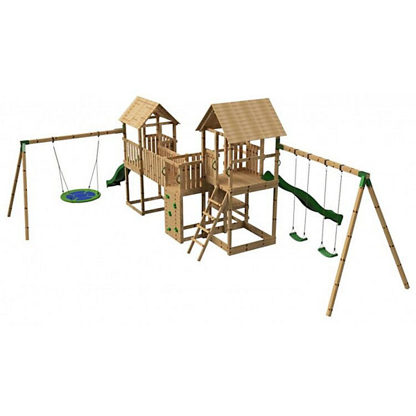 Aire de jeux Masgames Himalaya Madison : pont en bois