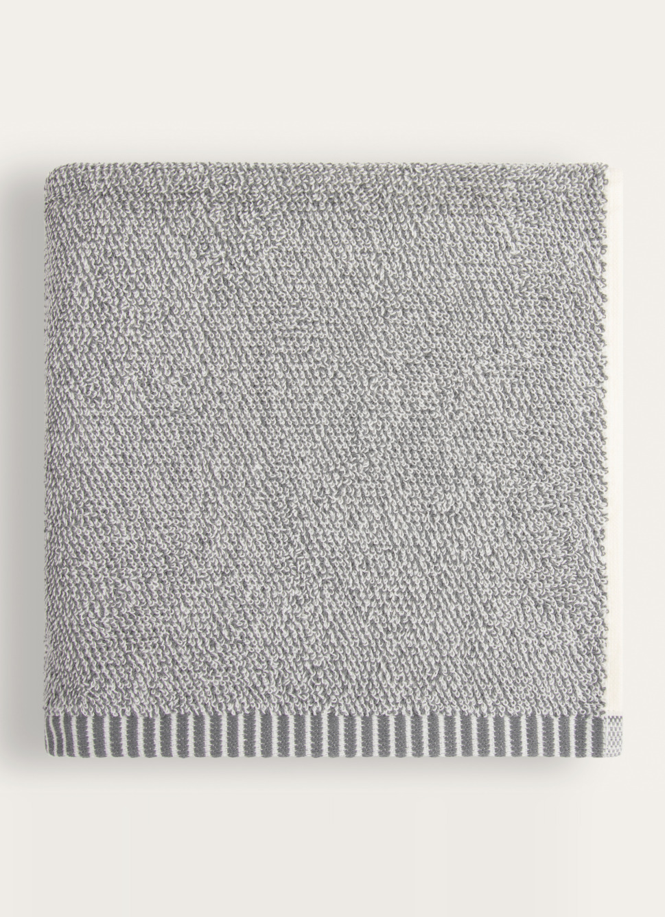 SERVIETTE DE TOILETTE CHINÉE GRIS