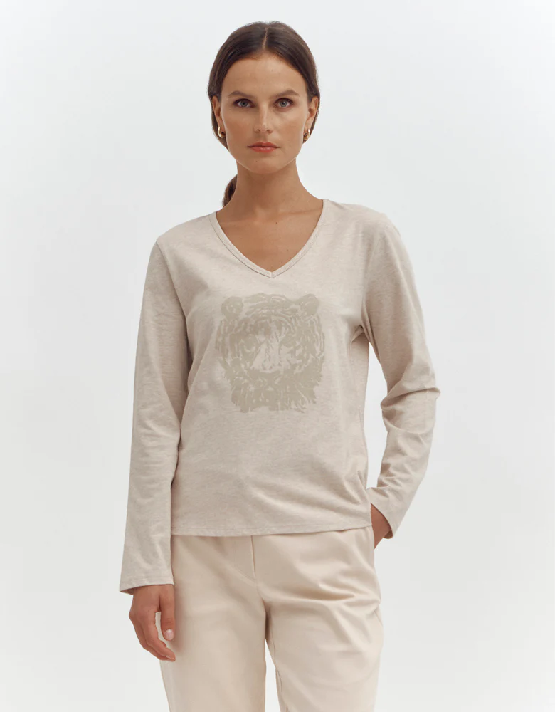 Tee-shirt à motif TIGRE/87067/016
