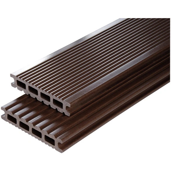WPC-Terrassendiele, Breite: 14,5 cm, Stärke: 2,6 cm, 1 Stk.