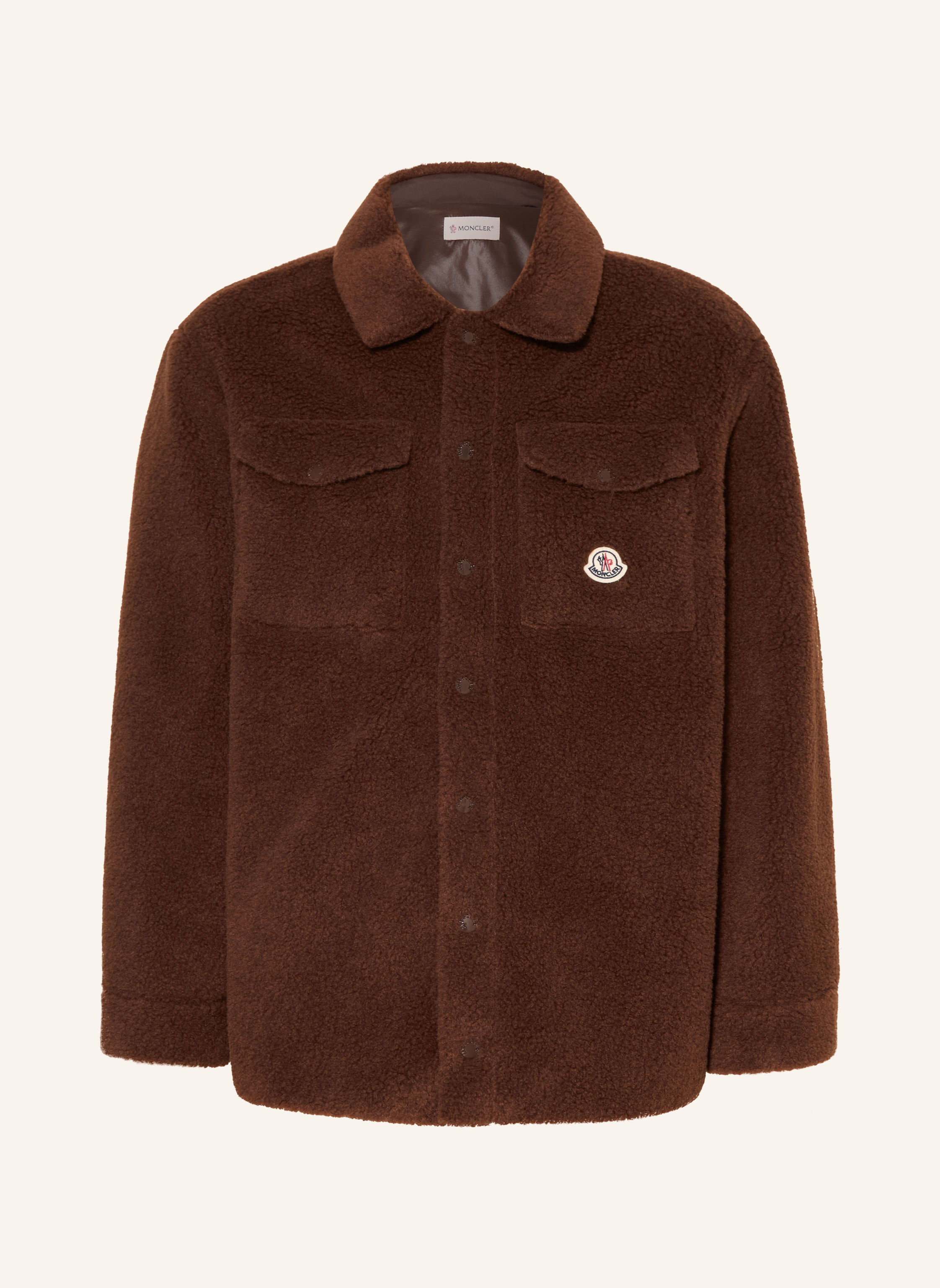 MONCLER enfant Teddyfell-Overshirt