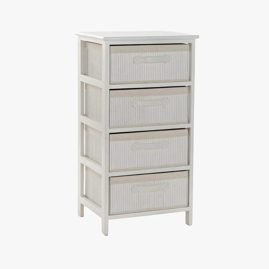 Estante 4 Níveis Arrumação 42x32x81 CLEAR