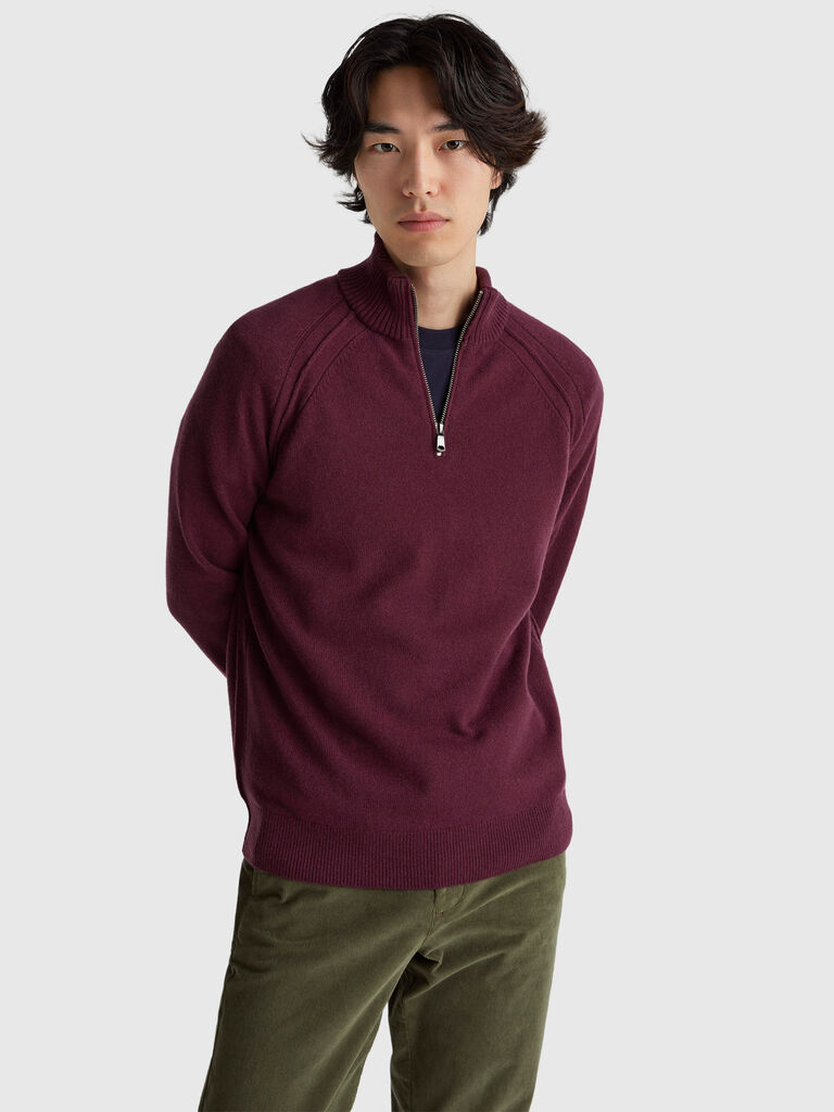Turtleneck in pure Merino wool